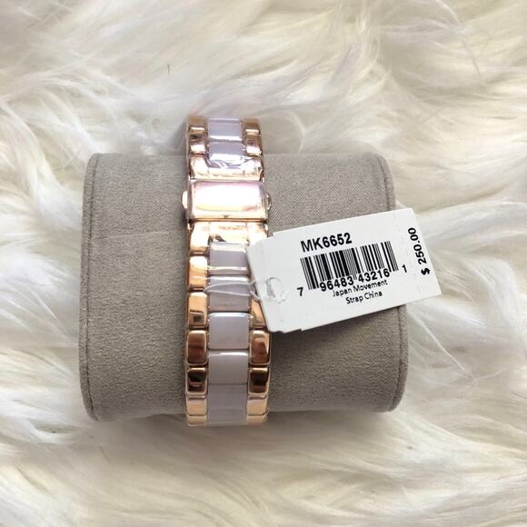 NWT MICHAEL Michael Kors Channing rose gold watch - Picture 4 of 5
